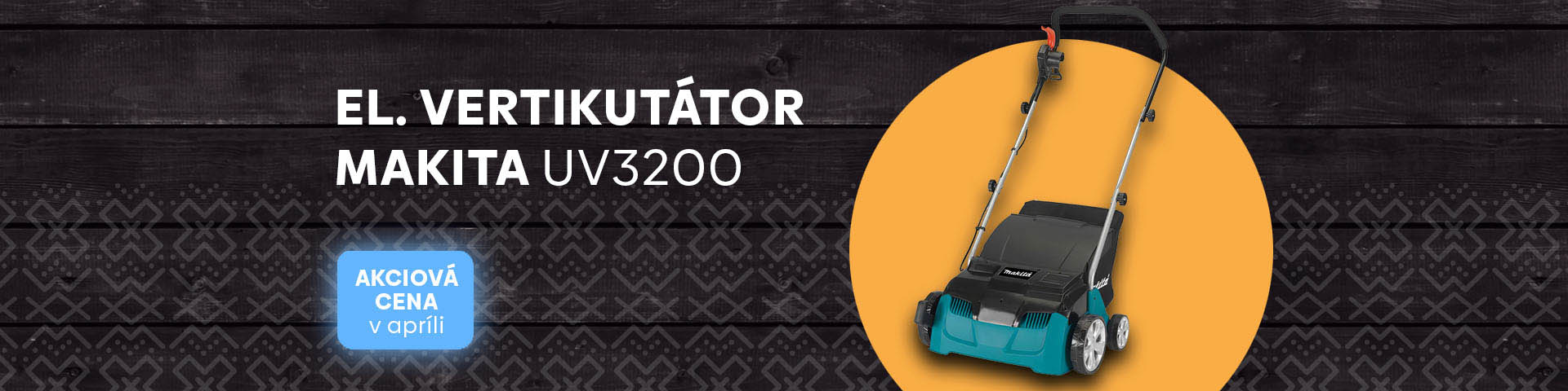 Elektrický vertikutátorMakita